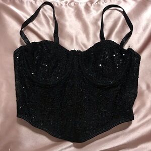 Sequin Corset